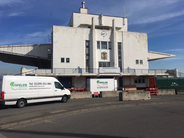 Our vans will safely and professionally remove asbestos from anywhere within the UK mainland