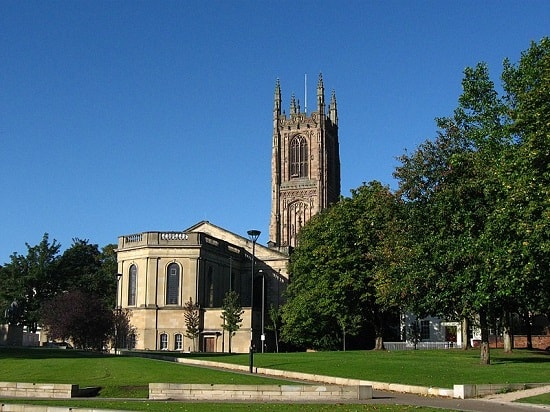 Derby Cathedral is well worth a visit